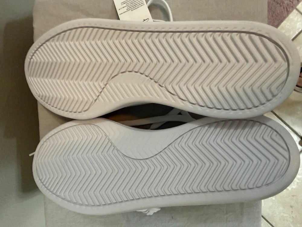 Adidas Advantage 2.0 White Green Sneakers Size 10